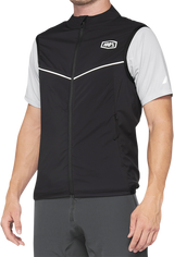 100% Corridor Stretch Vest for Road Cycling - Black, Medium - Part 40043-00001