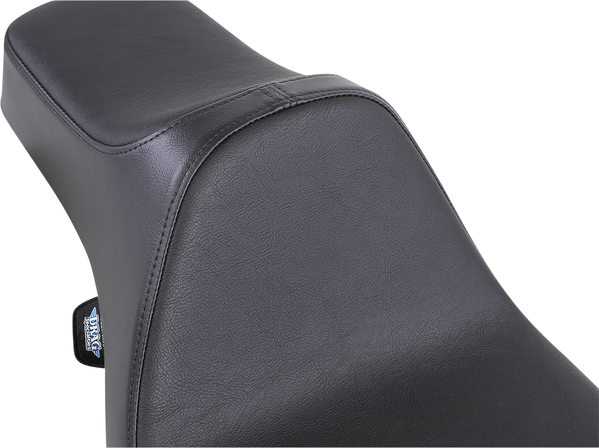 Drag Specialties Seats Extended Reach Predator III Seat for Harley FL '99-'07 with Sissy Bar Compatibility