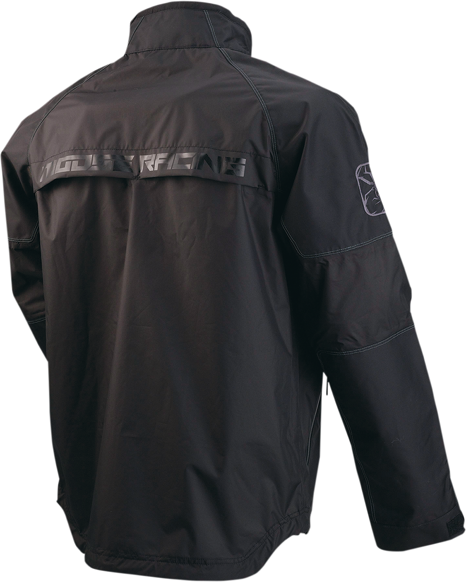 MOOSE OFFROAD XC1 Rain Jacket - Black - Small 2920-0665