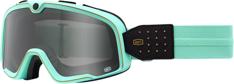 100% Barstow Goggle Cardiff with Smoke Lens - Ideal for Off-Road and Motocross Vehicles