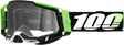 100% Racecraft 2 Goggle Kalkuta with Clear Lens - Model 50009-00006 for Off-Road and Motocross