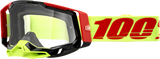 100% Racecraft 2 Goggle - Wiz Clear Lens - Compatible with ATV, UTV, Motorcycle, and Off-Road Vehicles Part #50009-00010