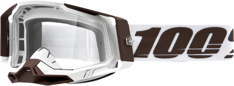 100% Racecraft 2 Snowbird Clear Lens Goggle - Part 50009-00007 for Off-Road and Motocross Vehicles