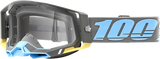 100% Racecraft 2 Goggle with Clear Lens - Trinidad Color for ATV, Motocross, and Off-Road Vehicles (Part No. 50009-00008)