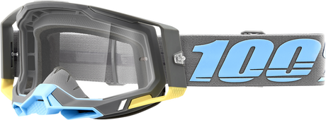 100% Racecraft 2 Goggle with Clear Lens - Trinidad Color for ATV, Motocross, and Off-Road Vehicles (Part No. 50009-00008)