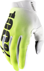 100% Ridefit Gloves Korpo Yellow XL - Durable Cycling Gloves with Enhanced Grip and Comfort