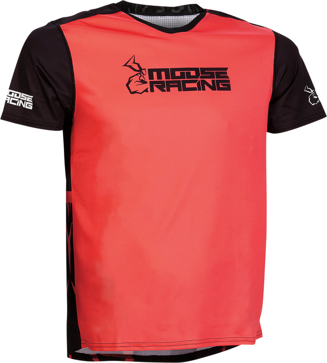 MOOSE OFFROAD MTB Short-Sleeve Jersey - Red - 2XL 5020-0202