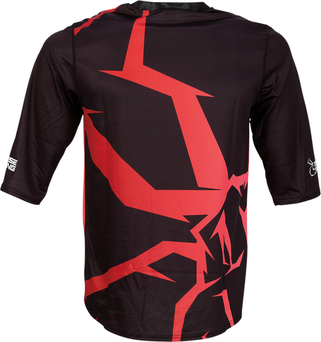 MOOSE OFFROAD MTB 3/4-Sleeve Jersey - Red - 3XL 5020-0249