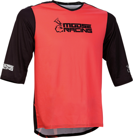 MOOSE OFFROAD MTB 3/4-Sleeve Jersey - Red - 3XL 5020-0249