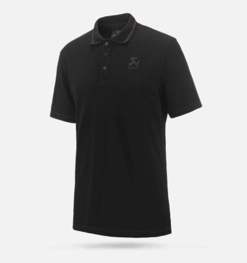 Akrapovic Corpo Polo Black Men's XL - Stylish and Comfortable Automotive Apparel