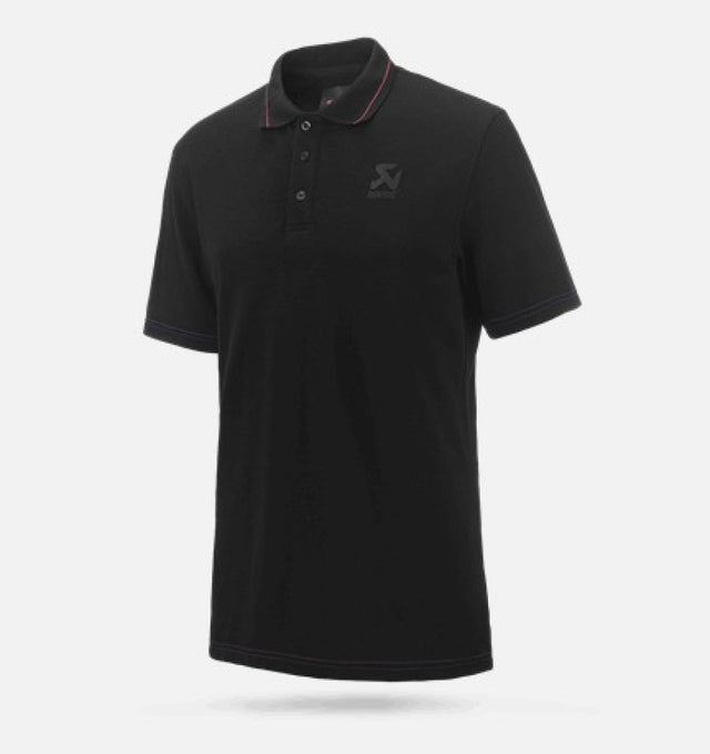 Akrapovic Corpo Polo Black Men's Shirt - Size S | Stylish Automotive-Inspired Apparel
