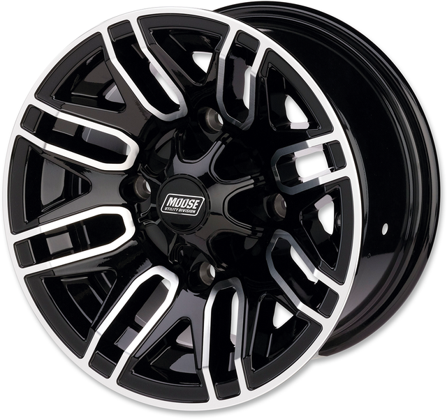 MOOSE OFFROAD Wheel - 112X - Front - Black - 14x7 - 4/136 - 4+3 112M147136GBMF4