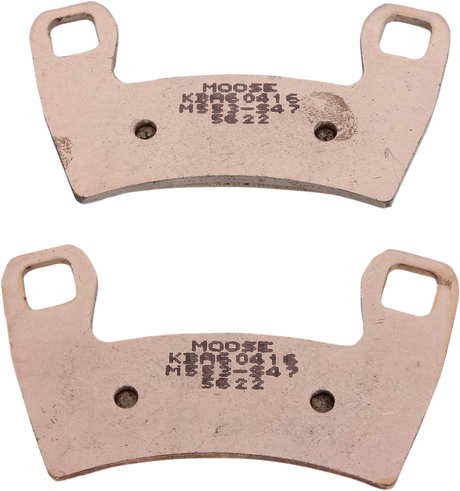 Moose Offroad XCR Front Brake Pads for Polaris M553-S47 - Durable Sintered Metal Construction