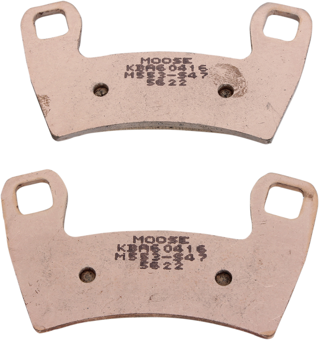 Moose Offroad XCR Front Brake Pads for Polaris M553-S47 - Durable Sintered Metal Construction