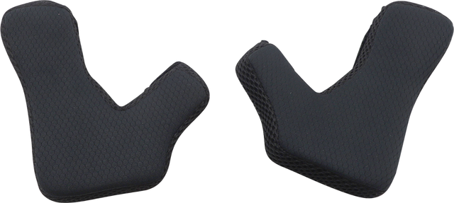 100% Aircraft Cheek Pads - XS/L | Moisture-Wicking, Washable Motorcycle Helmet Comfort Pads