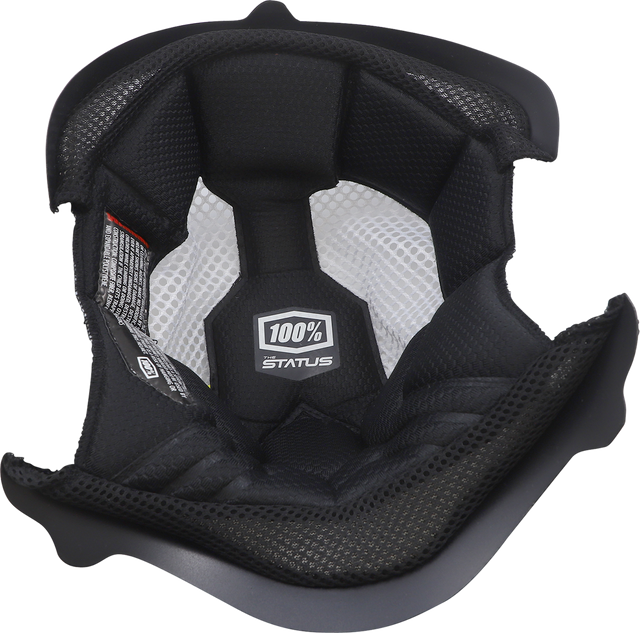 100% Youth Status Helmet Liner - Small | Moisture-Wicking, Removable & Washable for Youth Helmets