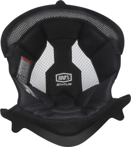 100% Status Large Helmet Liner - Moisture-Wicking, Washable for 100% Status Helmets