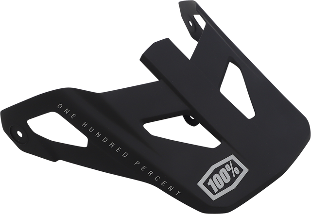 100% Youth Status Visor - Black (Part #89039-00001) for 100% Youth Status Helmets