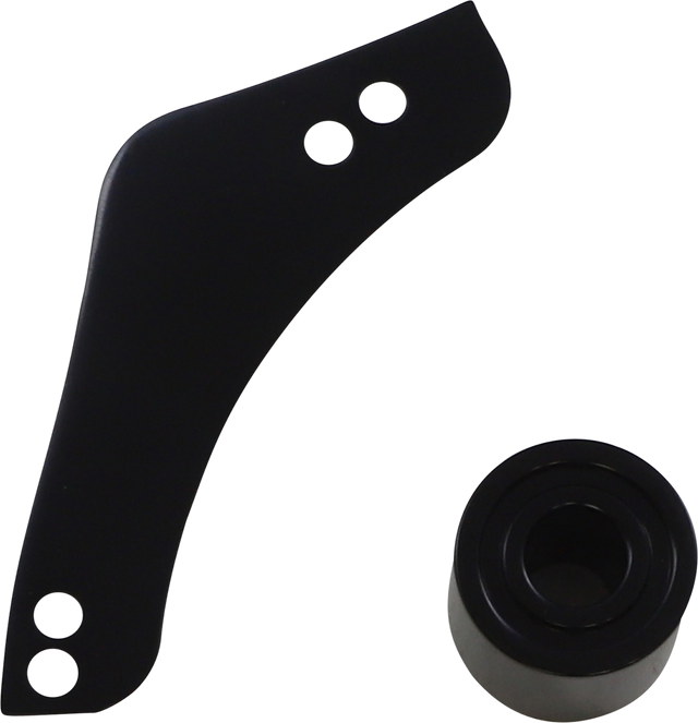 ARLEN NESS Replacement Breather Bolt Cover Plate - Inverted/Method/Clear Tear/Sidekick - Right - Black 600-054