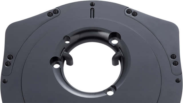 ARLEN NESS Replacement Breather Bolt Cover Plate - Inverted/Method/Clear Tear/Sidekick - Left - Black 600-052