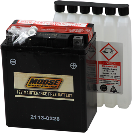 MOOSE OFFROAD AGM Battery - YTX7L-BS MTX7L-BS