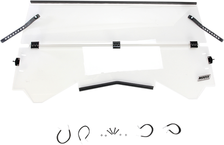 MOOSE Offroad Full Folding Windshield for Can-Am Maverick X3 – Part LEMA100-0028