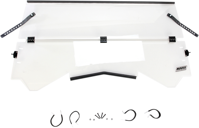 MOOSE Offroad Full Folding Windshield for Can-Am Maverick X3 – Part LEMA100-0028