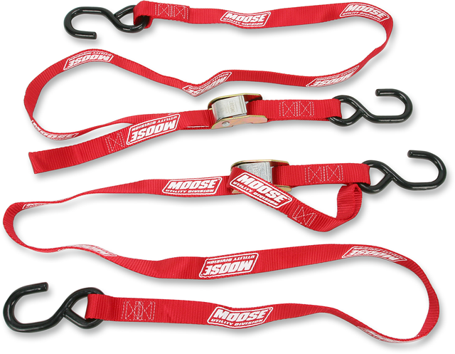 MOOSE OFFROAD Tie-Down - 1" - Red 3920-0295
