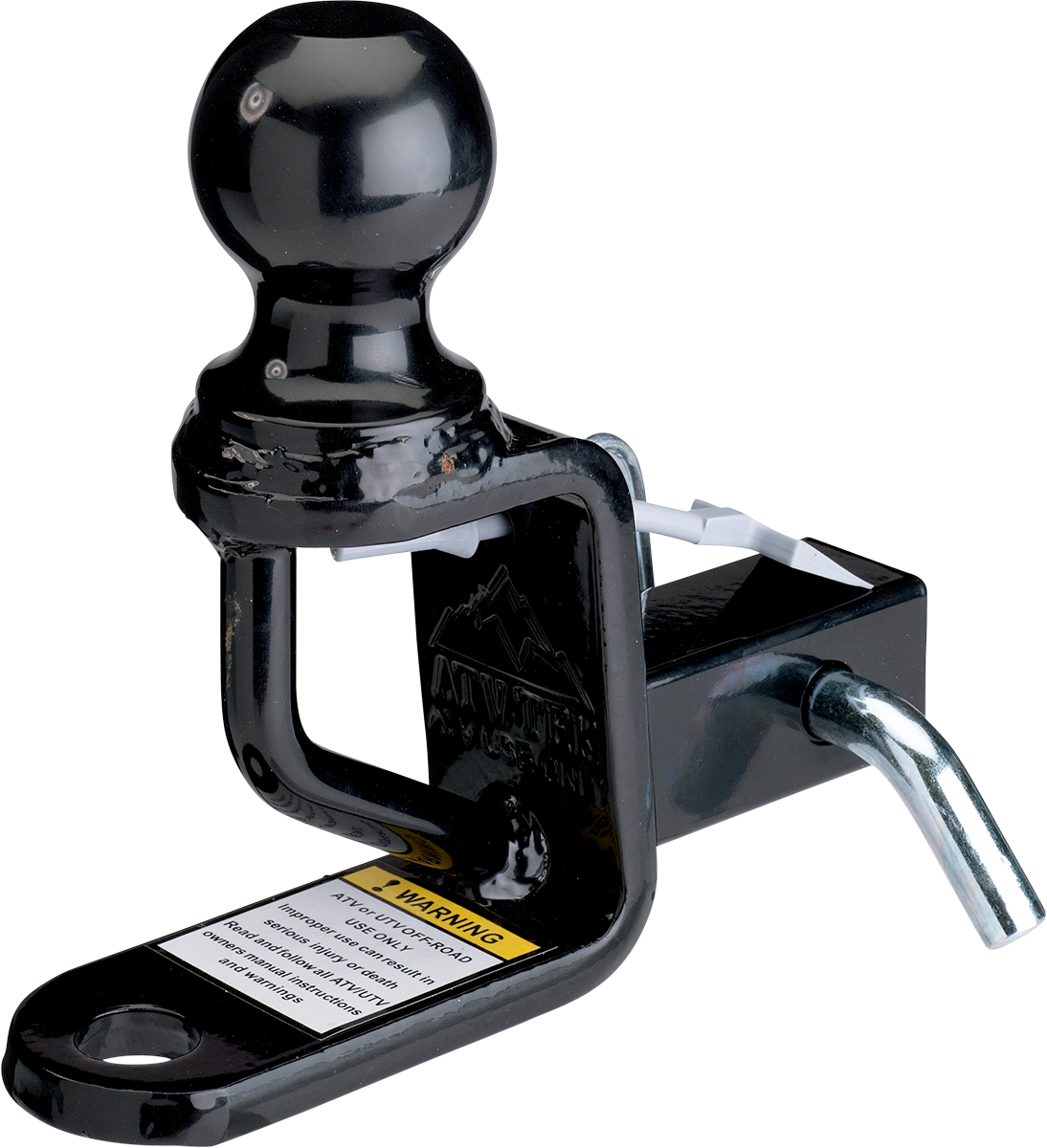 MOOSE OFFROAD Trio Hitch - 1-1/4" - Ball mount - 3" Rise TMP1