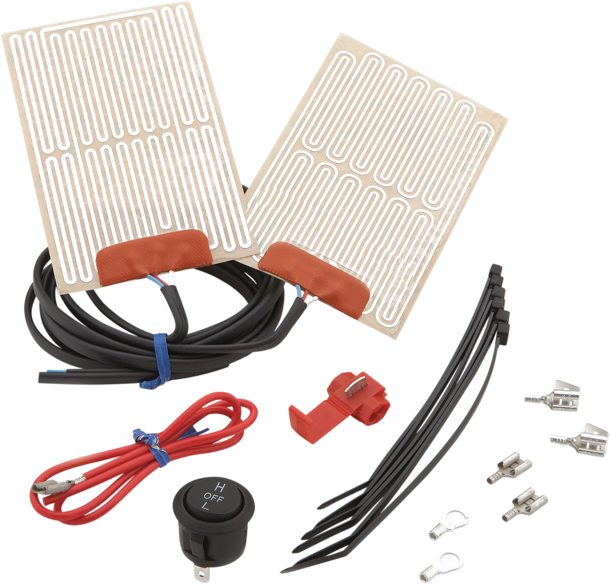 MOOSE OFFROAD Hand Warmer Kit 210007 for ATV with Thumb Throttle - 40 Watts