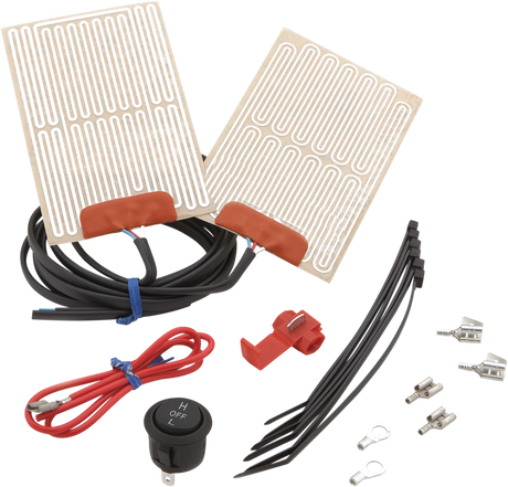 MOOSE OFFROAD Hand Warmer Kit 210007 for ATV with Thumb Throttle - 40 Watts