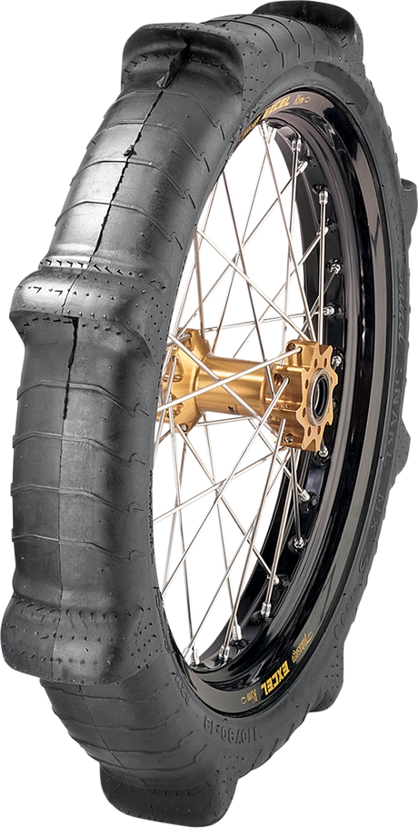 AMS Sand Snake MX Rear Tire 110/100-18 with Enhanced Traction for Off-Road Vehicles