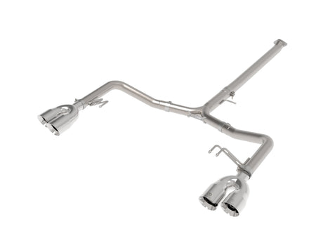 aFe Takeda 21-24 Kia K5 GT L4-2.5L Axle-Back Exhaust System with Polished Tips