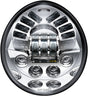 Pathfinder V2VRDC Chrome Headlight for Harley Davidson V-Rod (2002-2009)