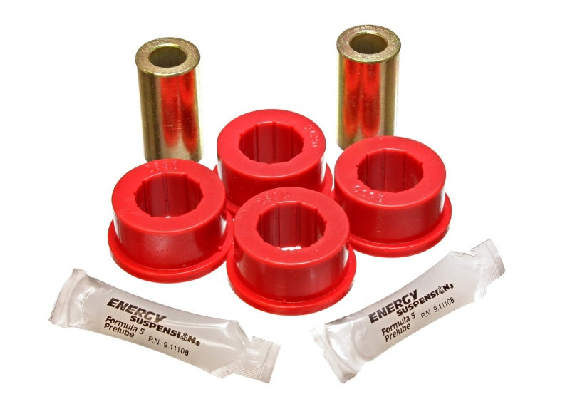 Energy Suspension Hyper-Flex Rear Track Bar Bushing Set for 2011-2013 Ford Mustang - Red