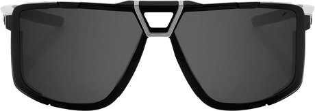 100% Eastcraft Matte Black Sunglasses with Smoke Lens – Universal Fit for Men and Women