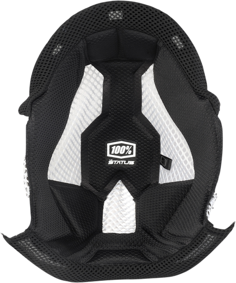 100% Youth Status Liner - Large for 100% Youth Helmets, Moisture Wicking, Removable & Washable