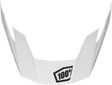 100% Altis Visor - White (Part Number 89029-00005) for 100% Altis Helmets