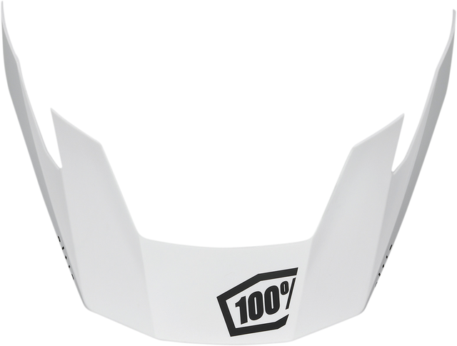 100% Altis Visor - White (Part Number 89029-00005) for 100% Altis Helmets
