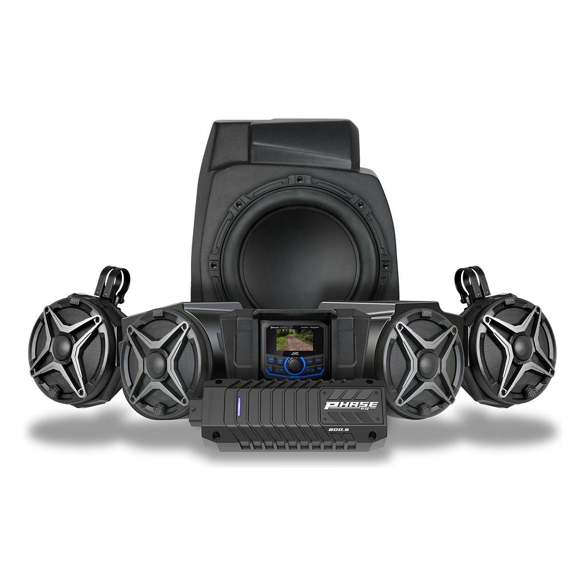 Polaris RZR Pro Series Phase-4 A-Spec 5-Speaker 800watt System with JVC | SSV Works