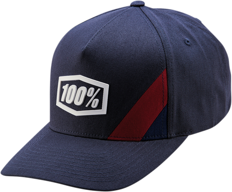 100% Cornerstone Snapback Hat - Steel with Logo on Front | Fits Most Adult Vehicles