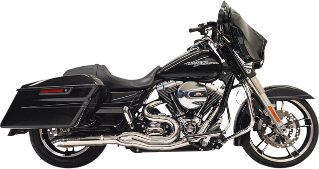 BASSANI XHAUST 2:1 Exhaust - Hotrod - Chrome 1F67C