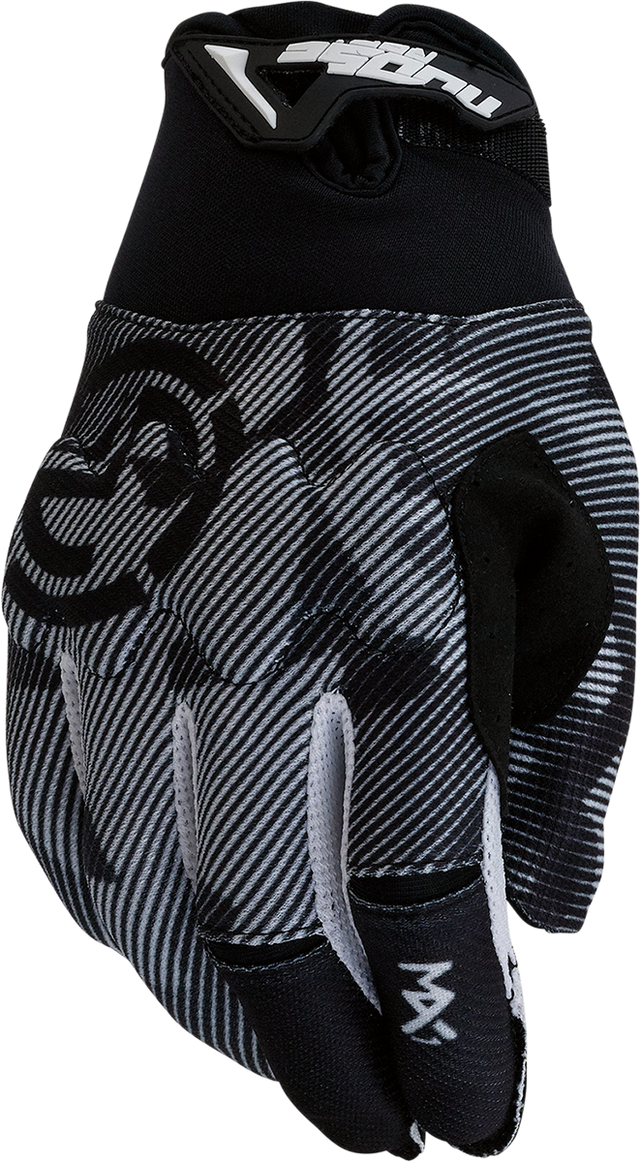 MOOSE OFFROAD Youth MX1™ Gloves - Black/White - XS 3332-1717