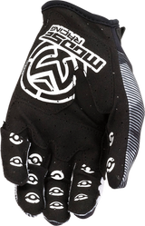 MOOSE OFFROAD Youth MX1™ Gloves - Black/White - XS 3332-1717