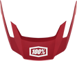 100% Altec Visor - Deep Red for 100% Altec Helmets - Part Number 89025-00004