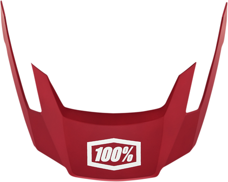 100% Altec Visor - Deep Red for 100% Altec Helmets - Part Number 89025-00004