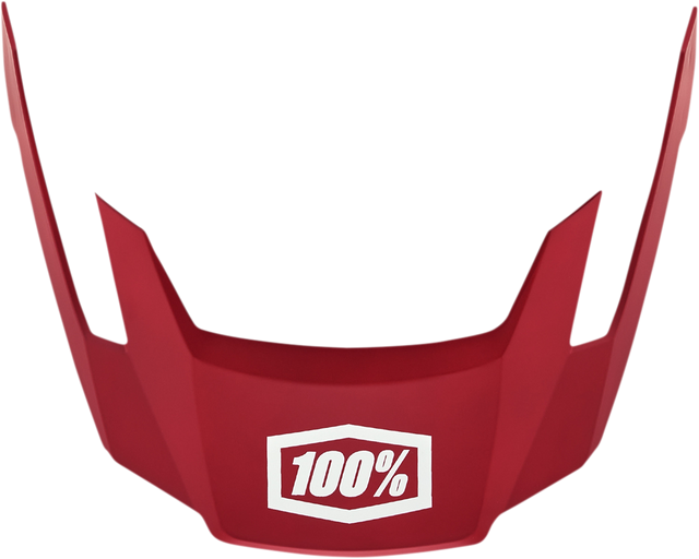 100% Altec Visor - Deep Red for 100% Altec Helmets, XS/S (Part #89025-00003)