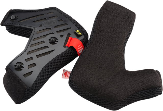 100% Aircraft 2 Cheek Pads - 24 mm Replacement Fit for 100% Aircraft 2 Helmets