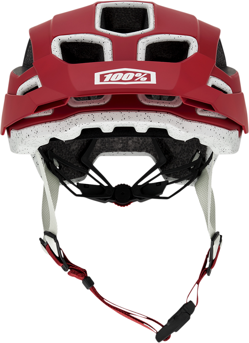 100% Altec Helmet with Fidlock Magnetic Buckle - Red, XS/S - CPSC/CE Certified, Vehicle Fitment for Off-Road and MTB Bikes