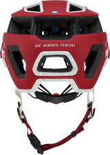 100% Altec Helmet with Fidlock SNAP Magnetic Buckle – Red, Small/Medium, CPSC/CE Approved